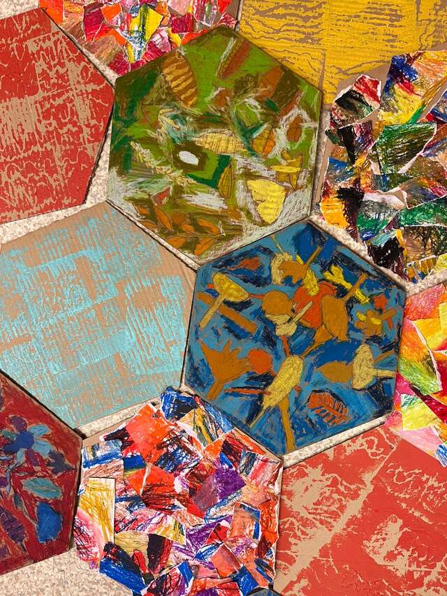 Atelier créatif "Peinture éclaboussée & couleurs d’automne" à La fabrique po.éthique avec Zoé Gruhn