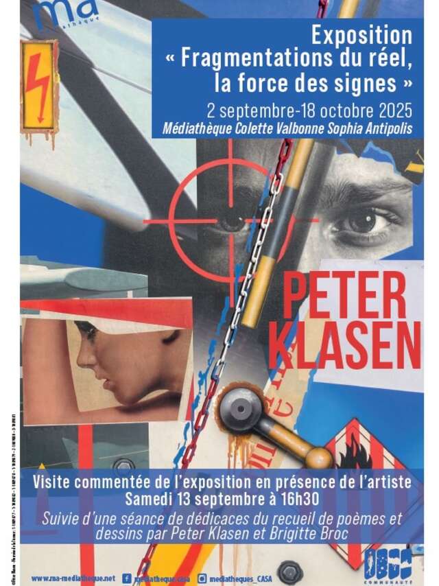 Exposition de Peter Klasen "Fragmentation du réel, la force des signes"