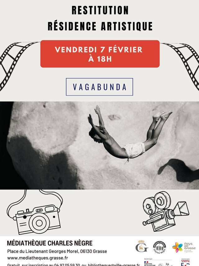 Restitution de fin de résidence artistique VAGABUNDA