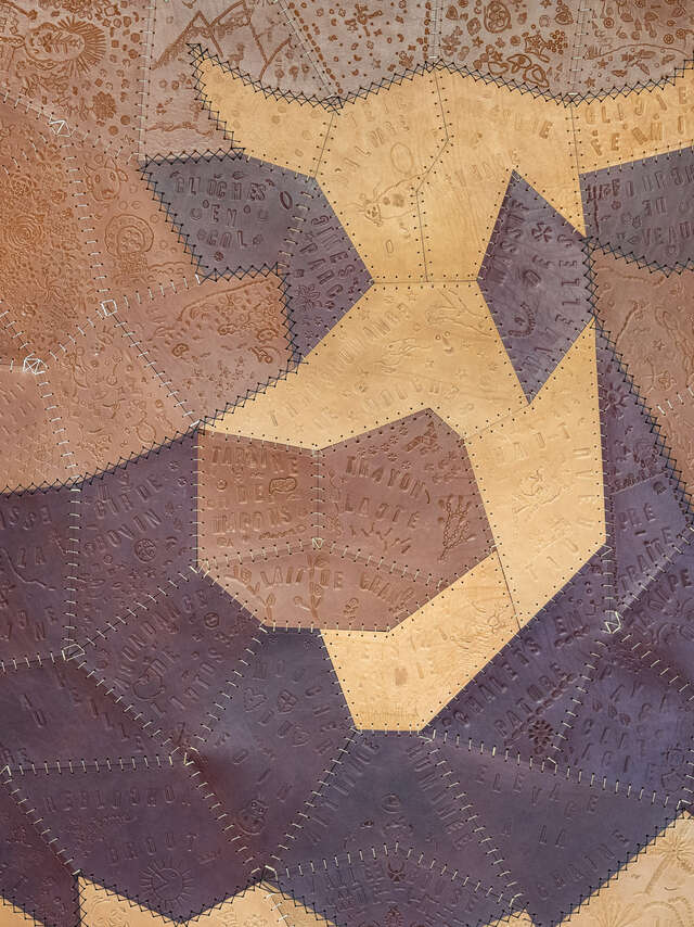 Art Vache : patchwork "Peau de vache"