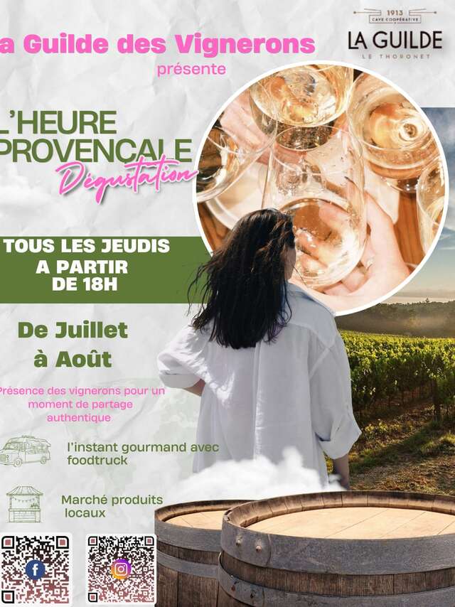 Dégustation à La Guilde des Vignerons du Thoronet