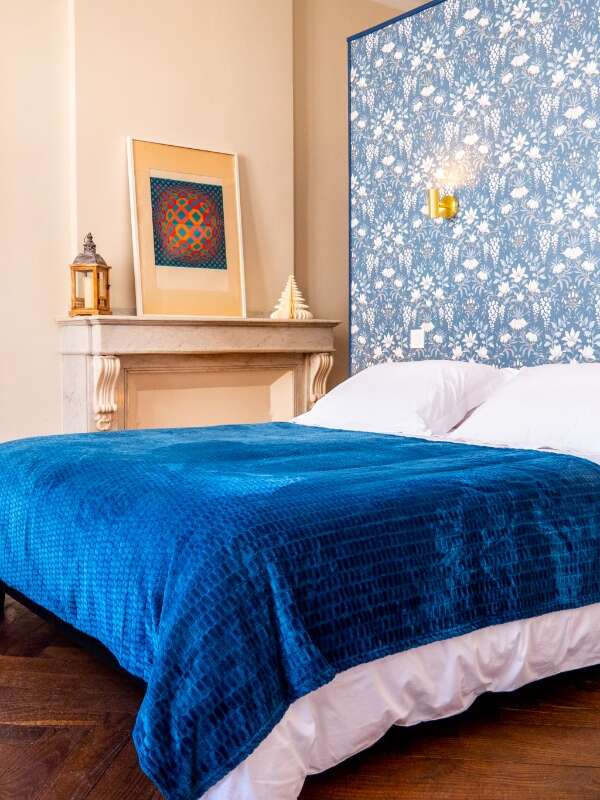 Chambre bleue