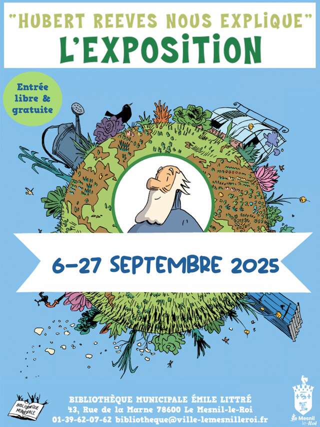 Exposition ” Hubert Reeves nous explique”