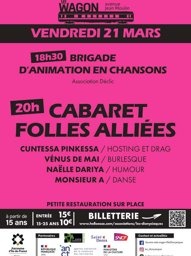 Cabaret -Folles Alliées #2