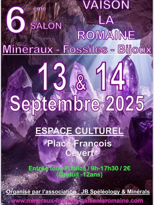 6e Salon des minéraux, fossiles et bijoux