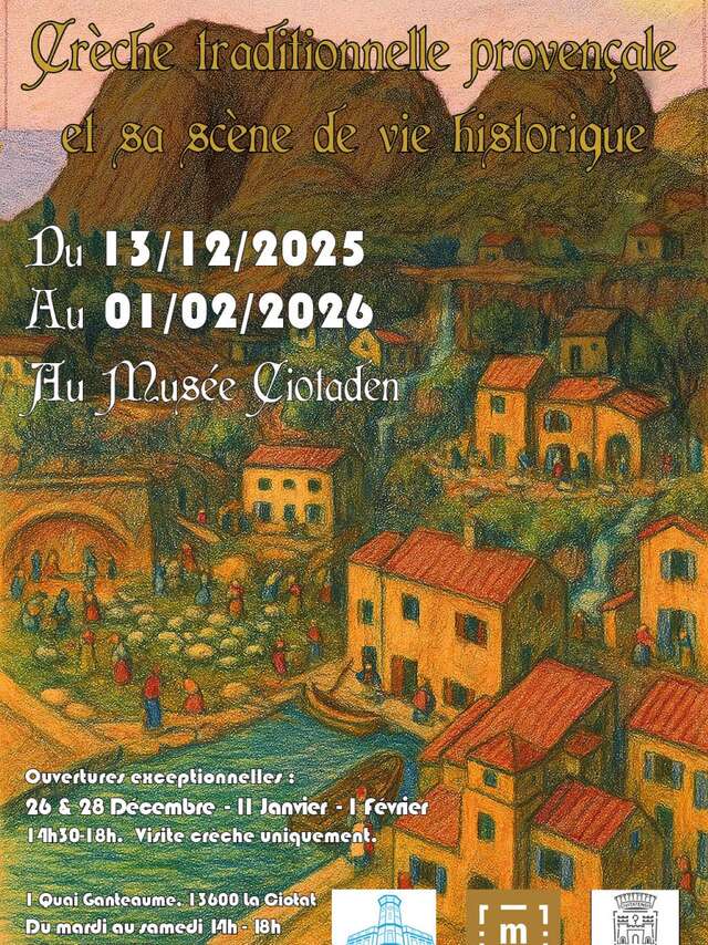 Traditional Provençal Christmas Crib and its Historical Scene