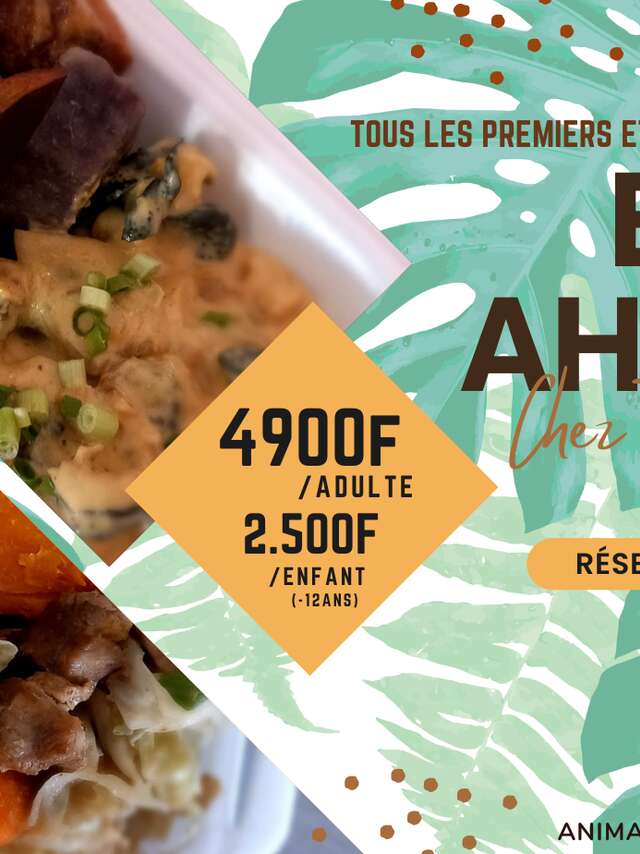 All-you-can-eat Ma'a Tahiti buffet - Te Manu Kura