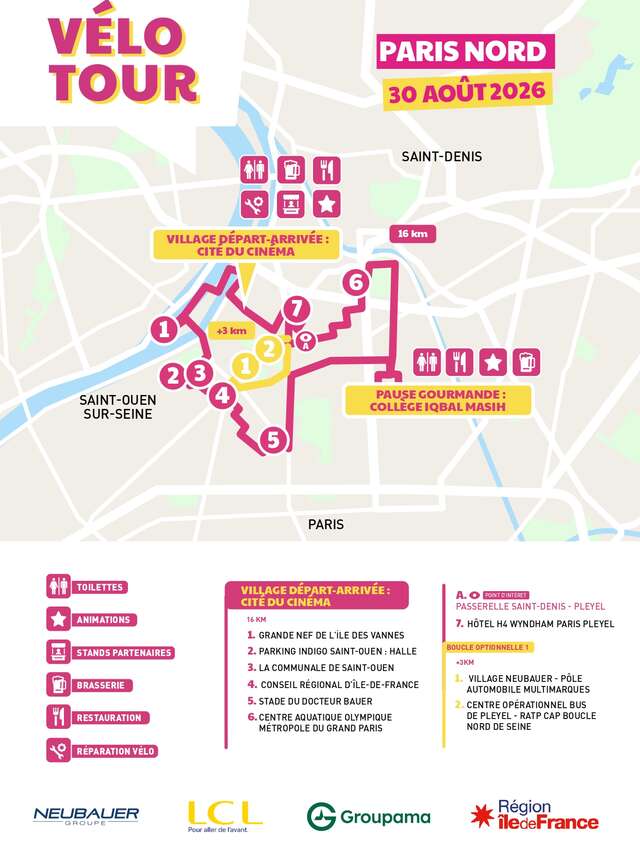 Event – Paris Nord Cycle Tour