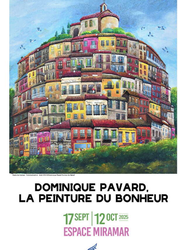 Dominique Pavard exhibition - Painting happiness