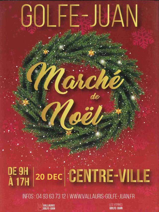 Marché de Noël à Golfe-Juan