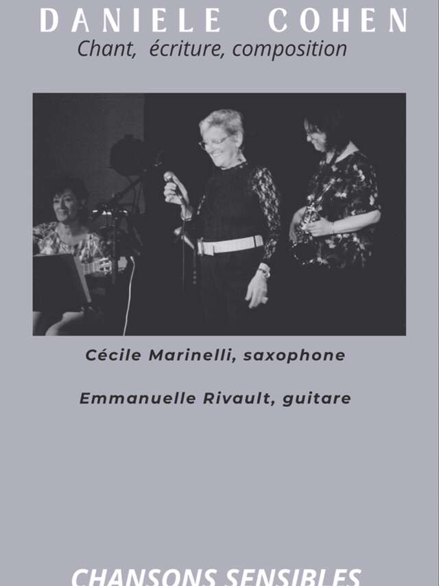 Konzert "Danièle Cohen en trio" - Théâtre des 2 Mondes