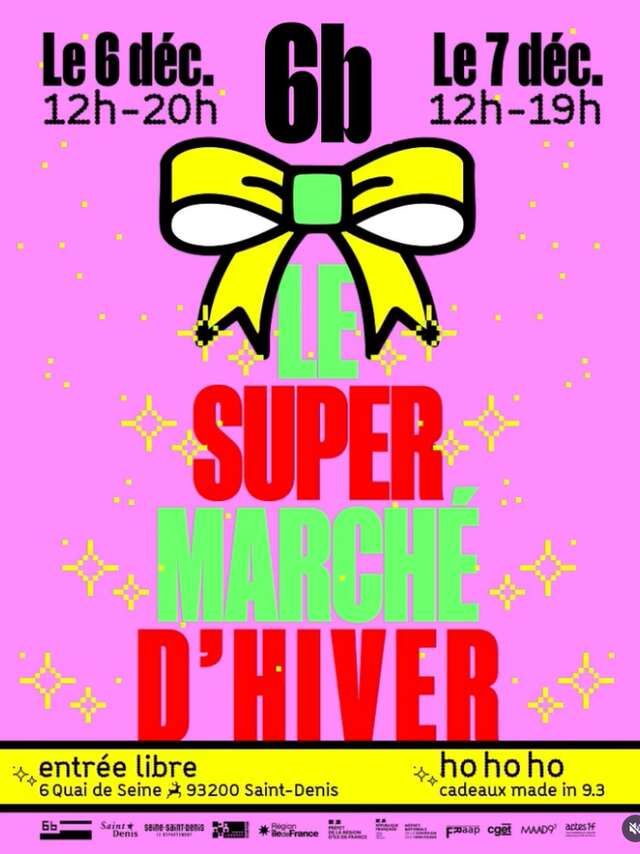 Le (Super)Marché Créatif d’Hiver du 6b