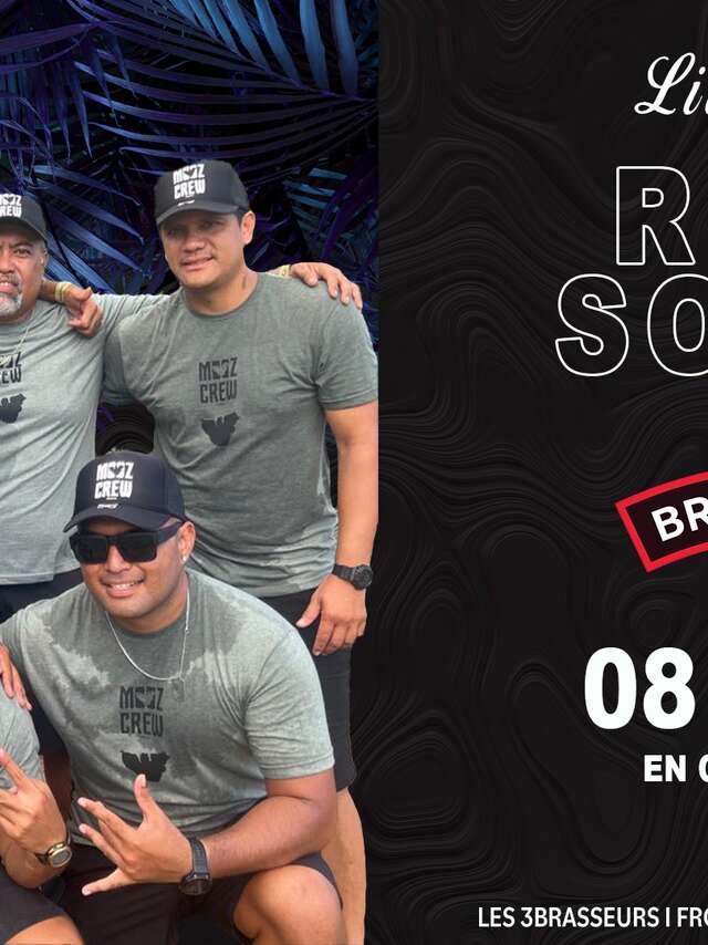 Rehe Sound en concert - 3 Brasseurs Tahiti