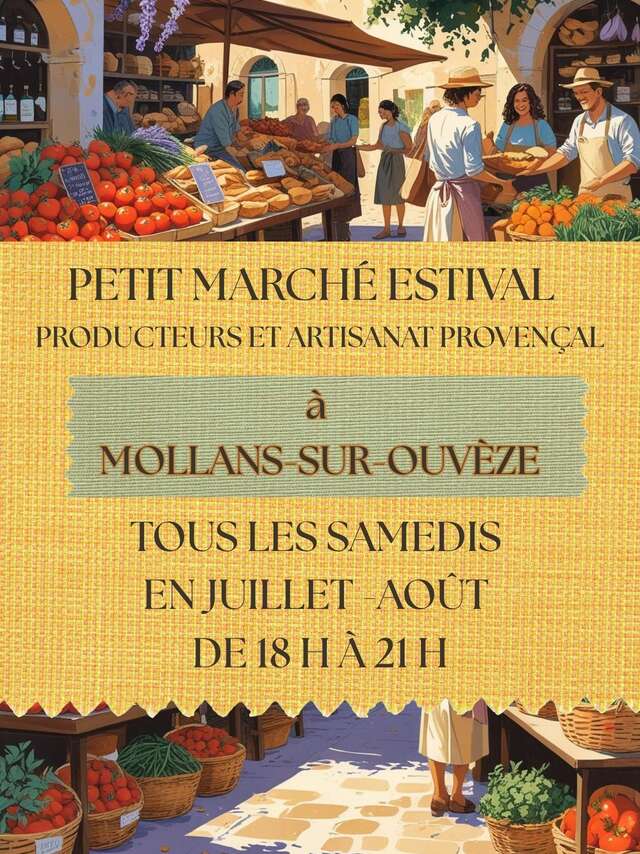Marché nocturne de Mollans-sur-Ouvèze