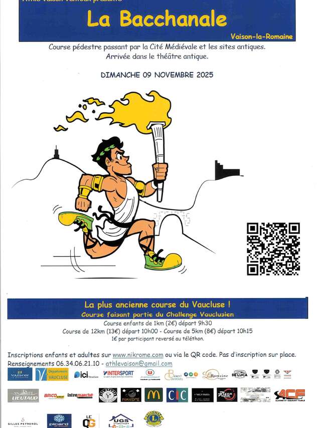 La Bacchanale - Course à pied