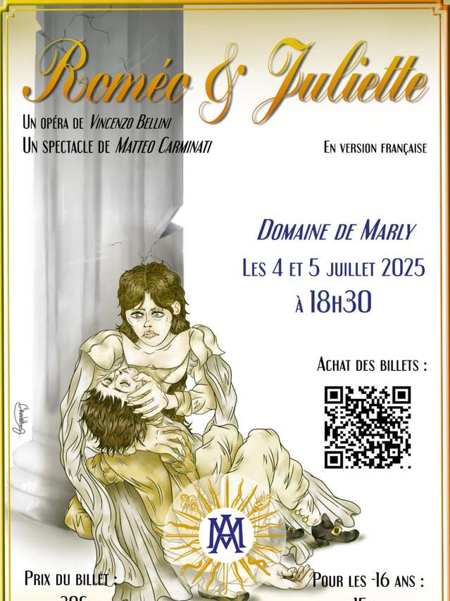 Opéra dans le parc de Marly | Roméo et Juliette de  Bellini
