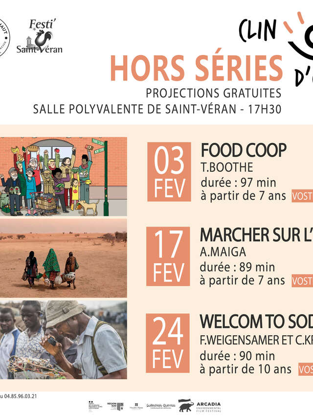 Clin d'oeil-hors séries-Projection "Food coop"