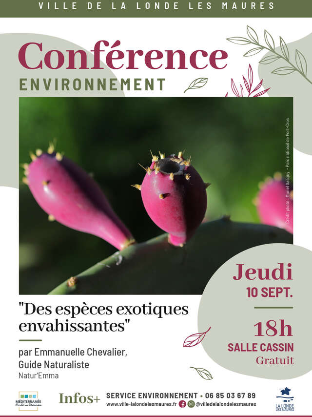 Umweltkonferenz: "Invasive gebietsfremde Arten ".