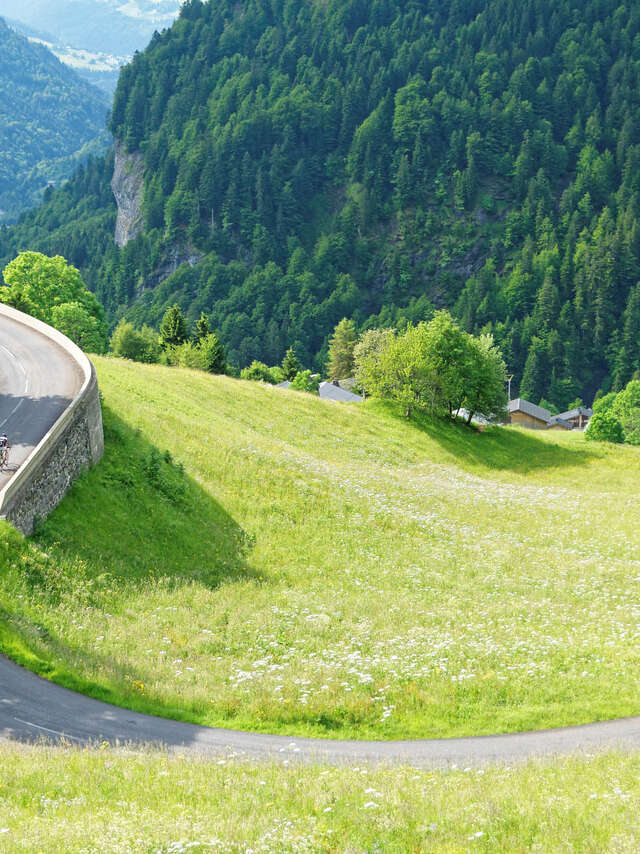 Itinéraire cyclo : Traversée Aravis / Arly