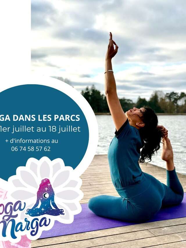Séances de Yoga dans les parcs de Vichy