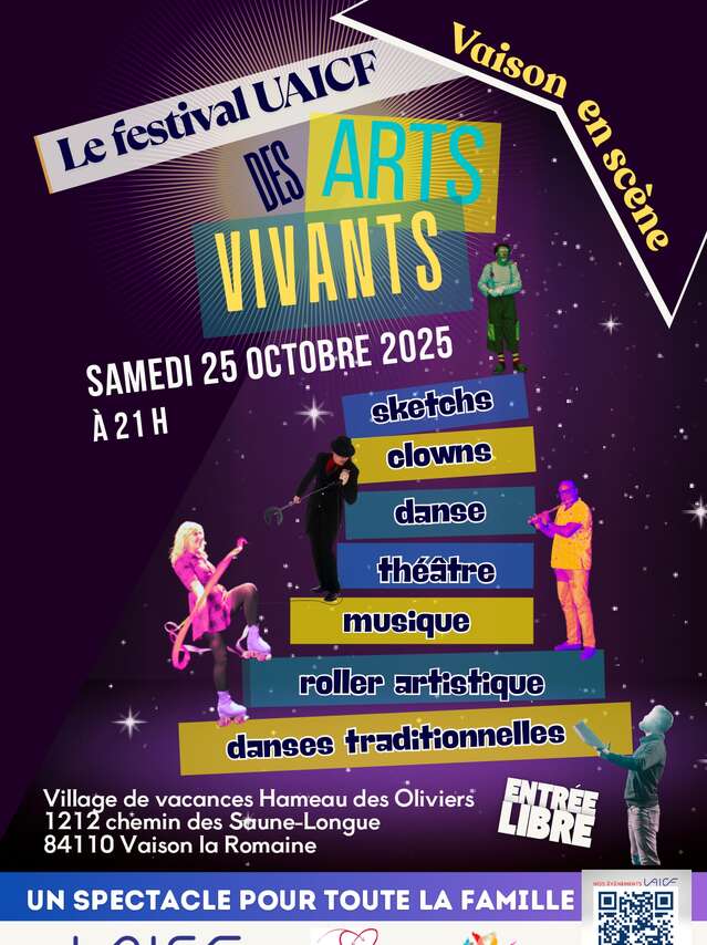 Vaison en Scène - festival UAICF des Arts Vivants