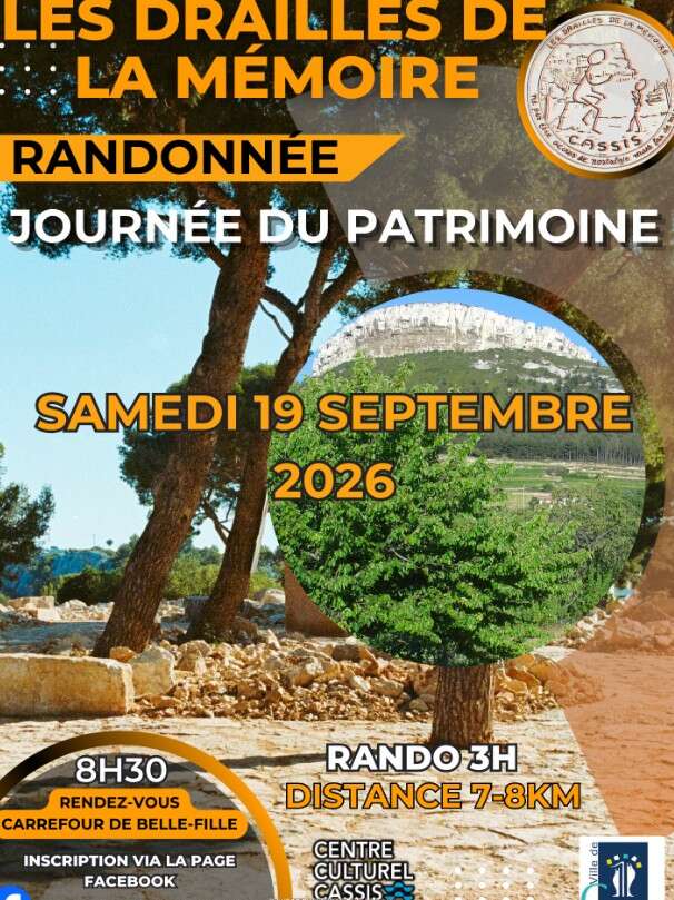 Randonnée avec les Drailles de la Mémoire - Journées Européennes du Patrimoine 2026