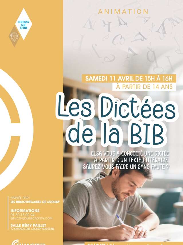 Les dictées de la Bib'