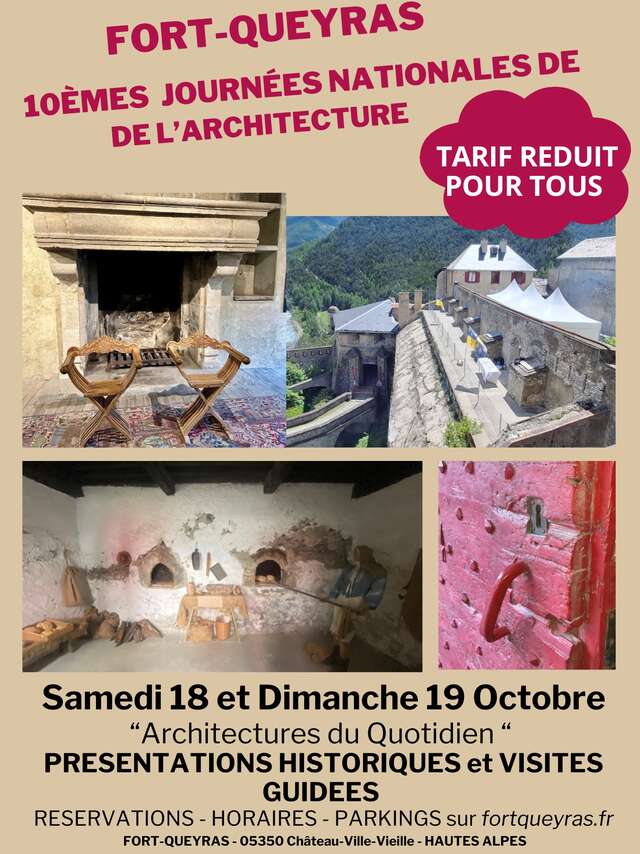 Les Xèmes Journées Nationales de l’Architecture au Fort-Queyras