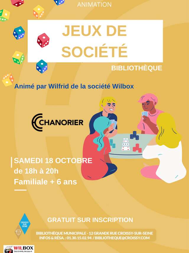 Soirée Jeux de société