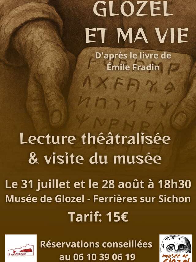 Lecture théâtralisée et visite du musée de Glozel