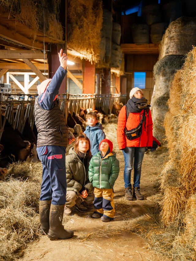 Visite guidée d'une ferme de montagne