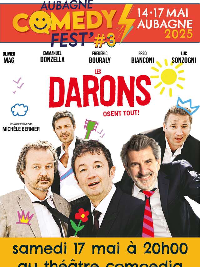 Aubagne Comedy Fest : les Darons