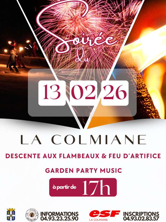 Descente aux Flambeaux et Feux d'Artifice