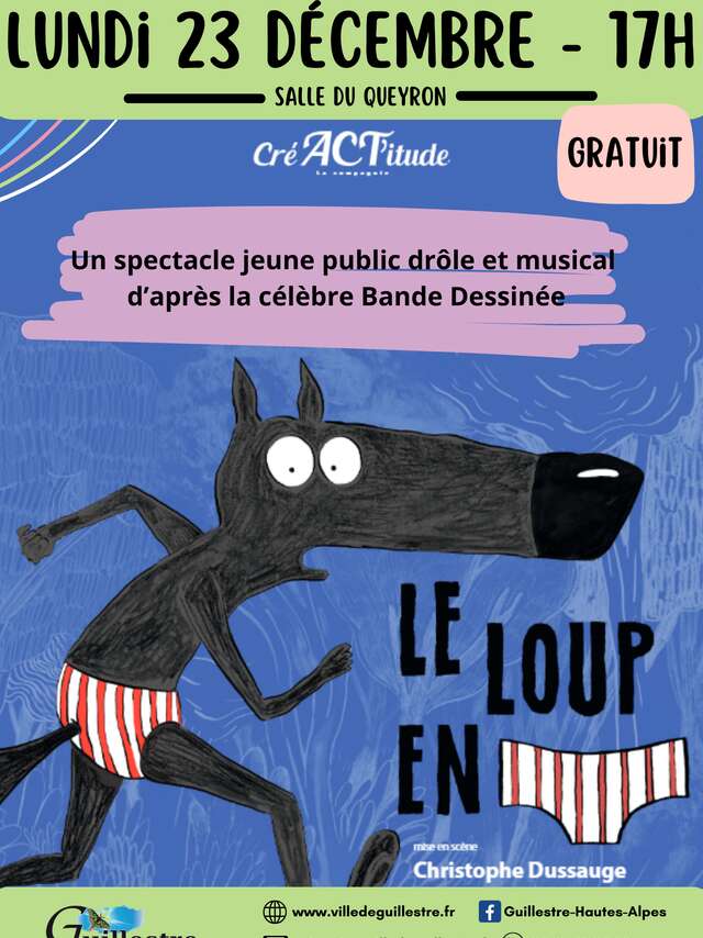 Spectacle "le loup en slip"