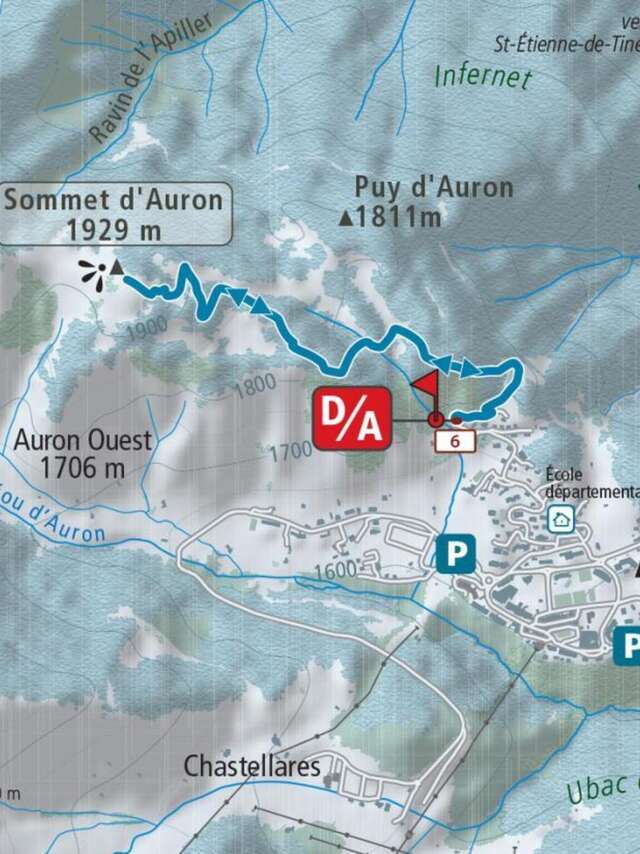 Snowshoe trekking Sommet Puy d'Auron