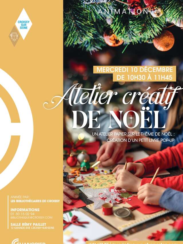 Atelier Créatif de Noël