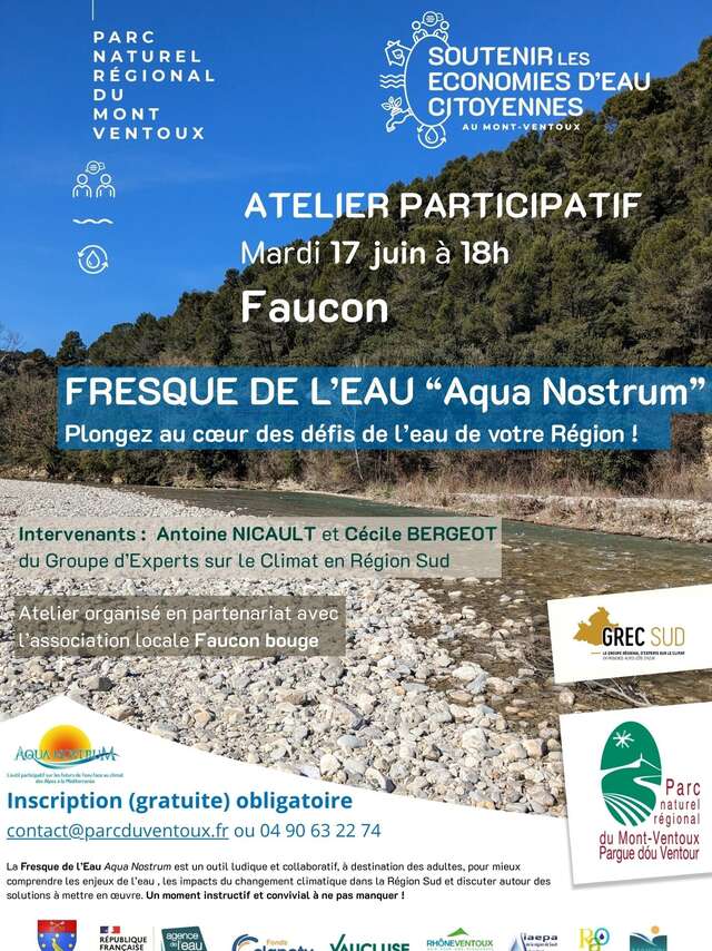Atelier fresque de l’eau « Aqua Nostrum »