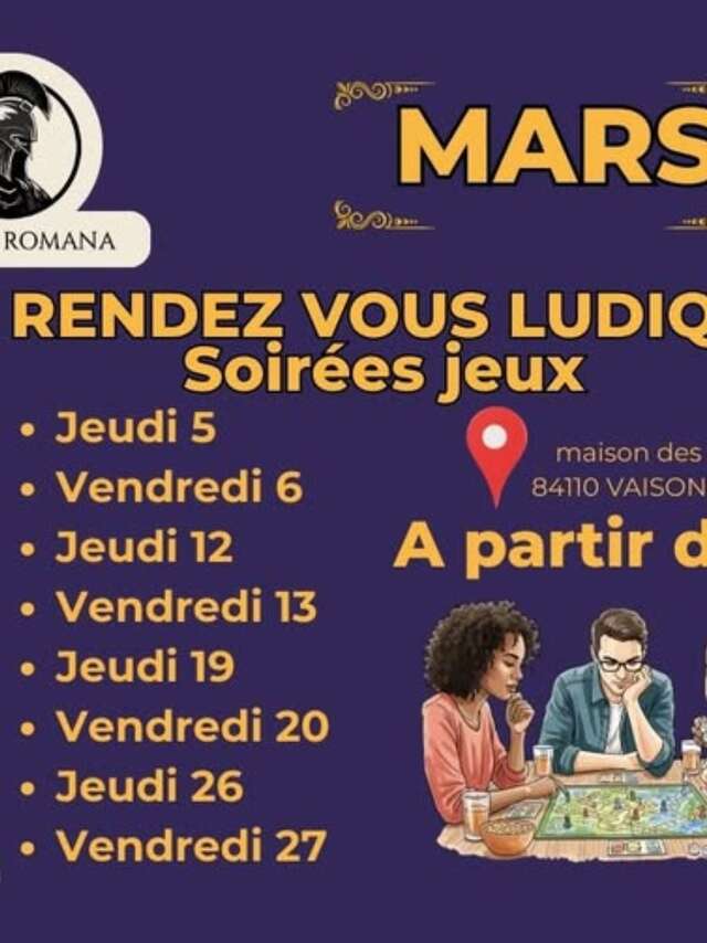 Bordspellenavond - Ludica Romana