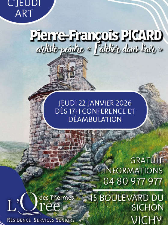 Conférence du peintre Pierre-François Picard