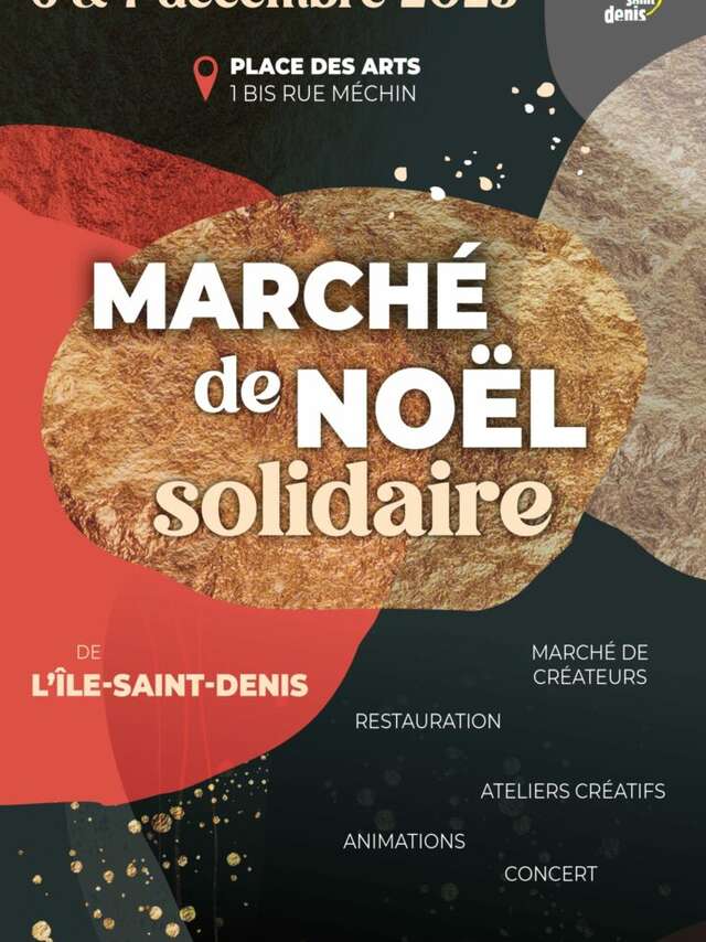 Marché de Noël solidaire de L'Île-Saint-Denis