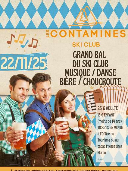 Soirée du ski club : choucroute et soirée dansante