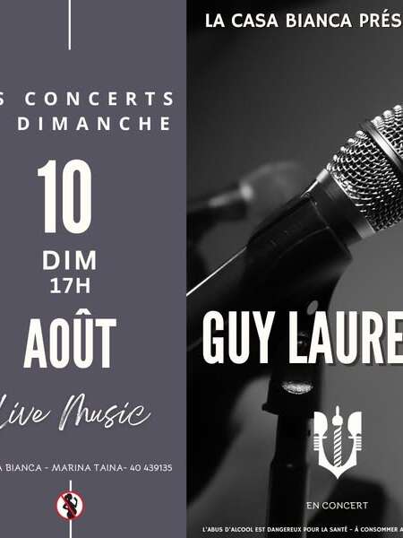Guy Laurens en concert - La Casa Bianca