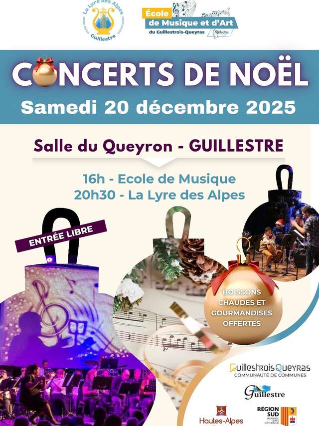CONCERTS DE NOEL DE LA LYRE DES ALPES