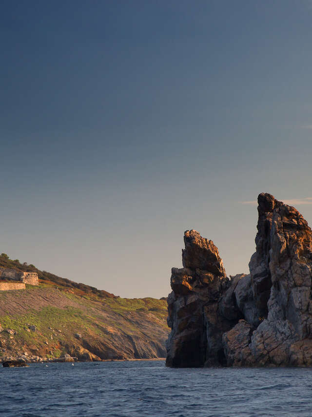 Découverte de Porquerolles sur un vieux gréement