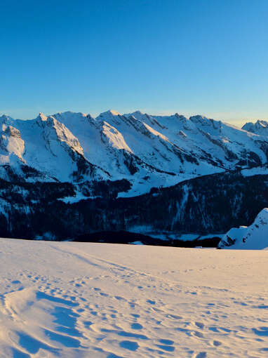 La chaîne des Aravis