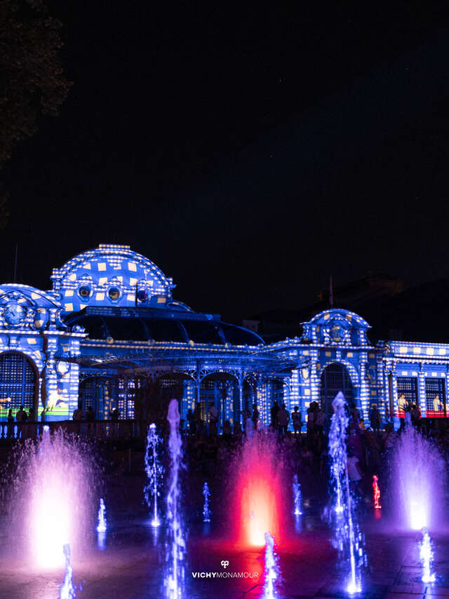 Spectacle sons & lumières "Vichy d'eaux et de lumières"