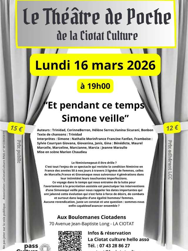 Taschen-Theater – Und währenddessen wacht Simone