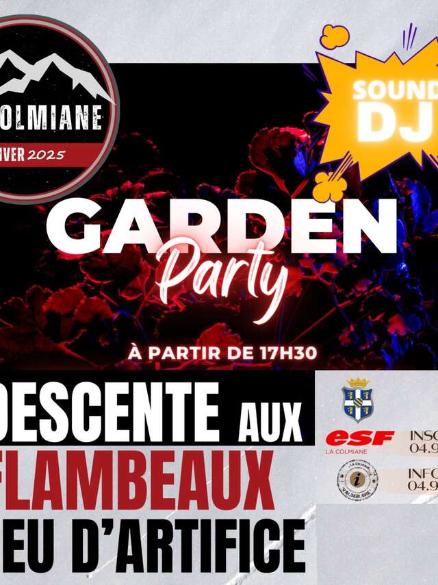 Garden Party , Descente aux Flambeaux et Feux d'Artifice