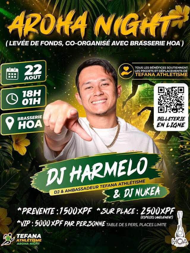 Aroha Night - DJ Harmelo