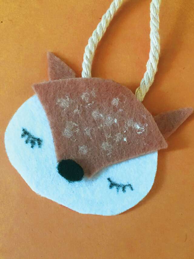 Suspension renne de Noël - Atelier Juniors dès 7 ans